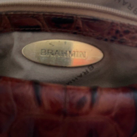 Brahmin Flaire Pecan Melbourne Shoulder/Satchel Handbag - Picture 14 of 14